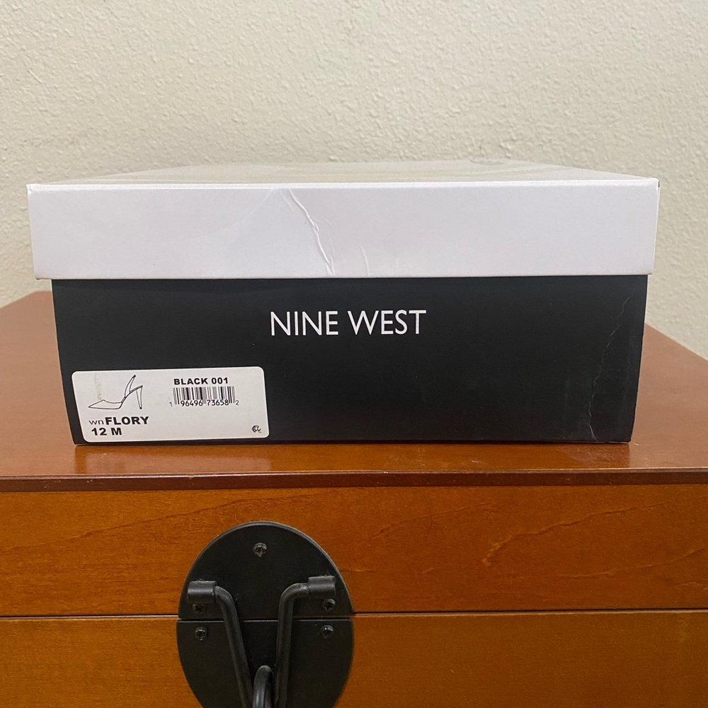 Nine West Flory Slingback in Black